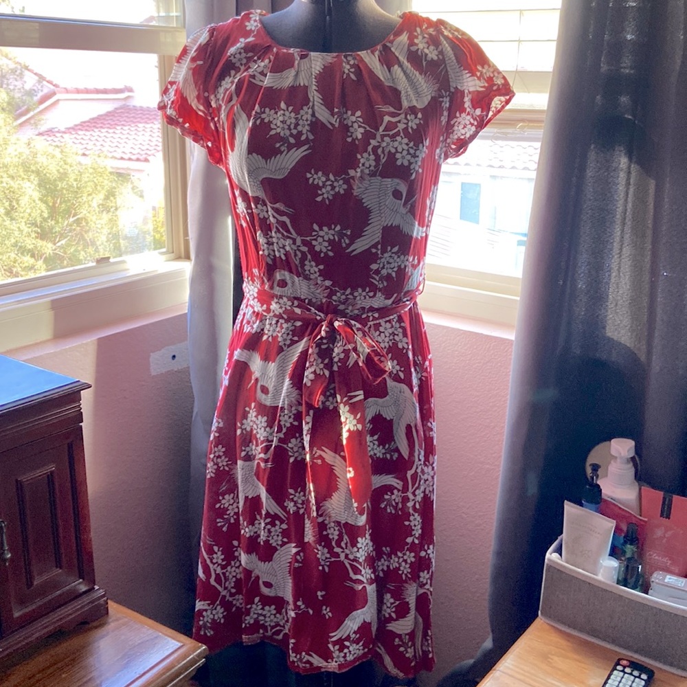 Lady Vintage Asian Inspired Dress